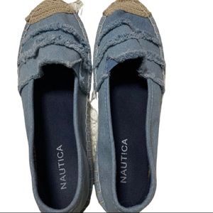 Nautica Denim Espadrille Flats
